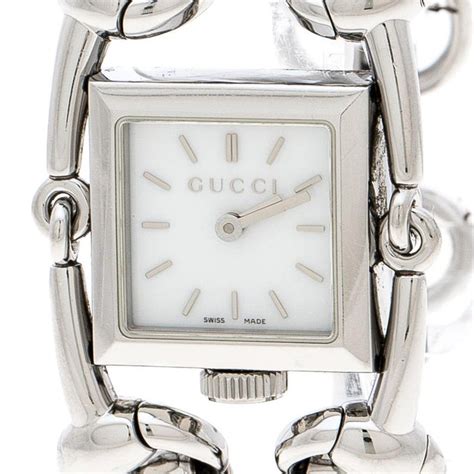 montre gucci femme bracelet acier|Montres Femme Luxe .